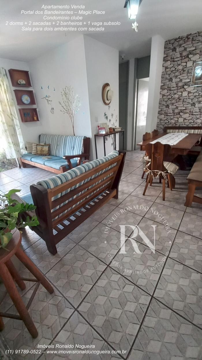 Apartamento 2 Dormitórios - Fase 4 Magic Place - Portal Dos Bandeirantes - Condomínio Clube