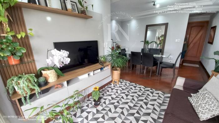 Apartamento 3 Dormitórios 2 Sacadas 2 Banheiros - Fase 4 Magic Place - Portal Dos Bandeirantes - Condomínio Clube
