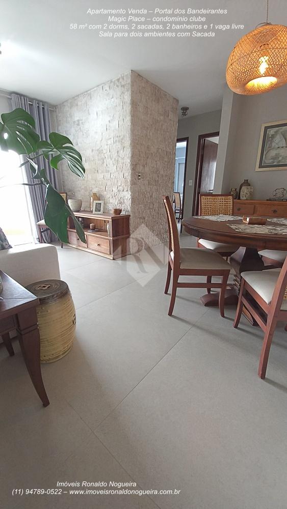 Apartamento 58 M² Reformado Portal Dos Bandeirantes Condomínio Clube Magic Place