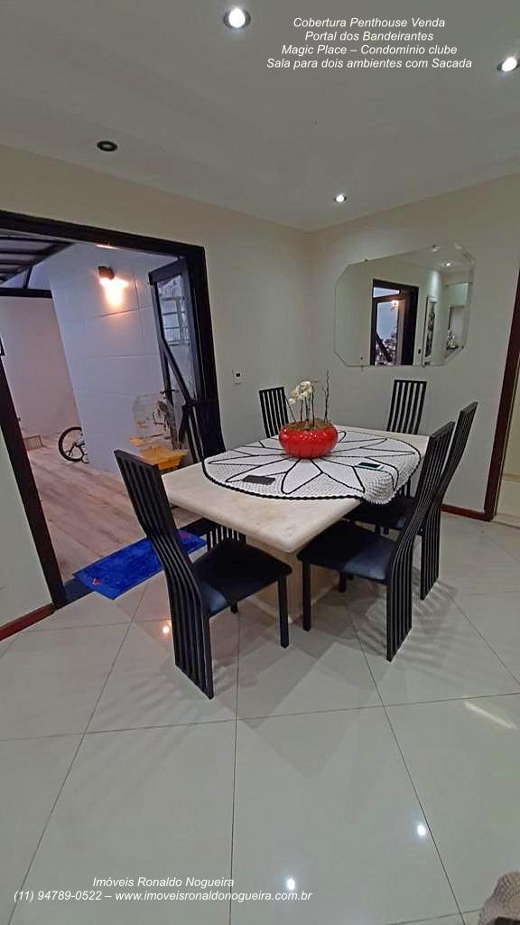 Cobertura Penthouse Venda Portal Dos Bandeirantes Magic Place Condomínio Clube Zona Noroeste De São Paulo